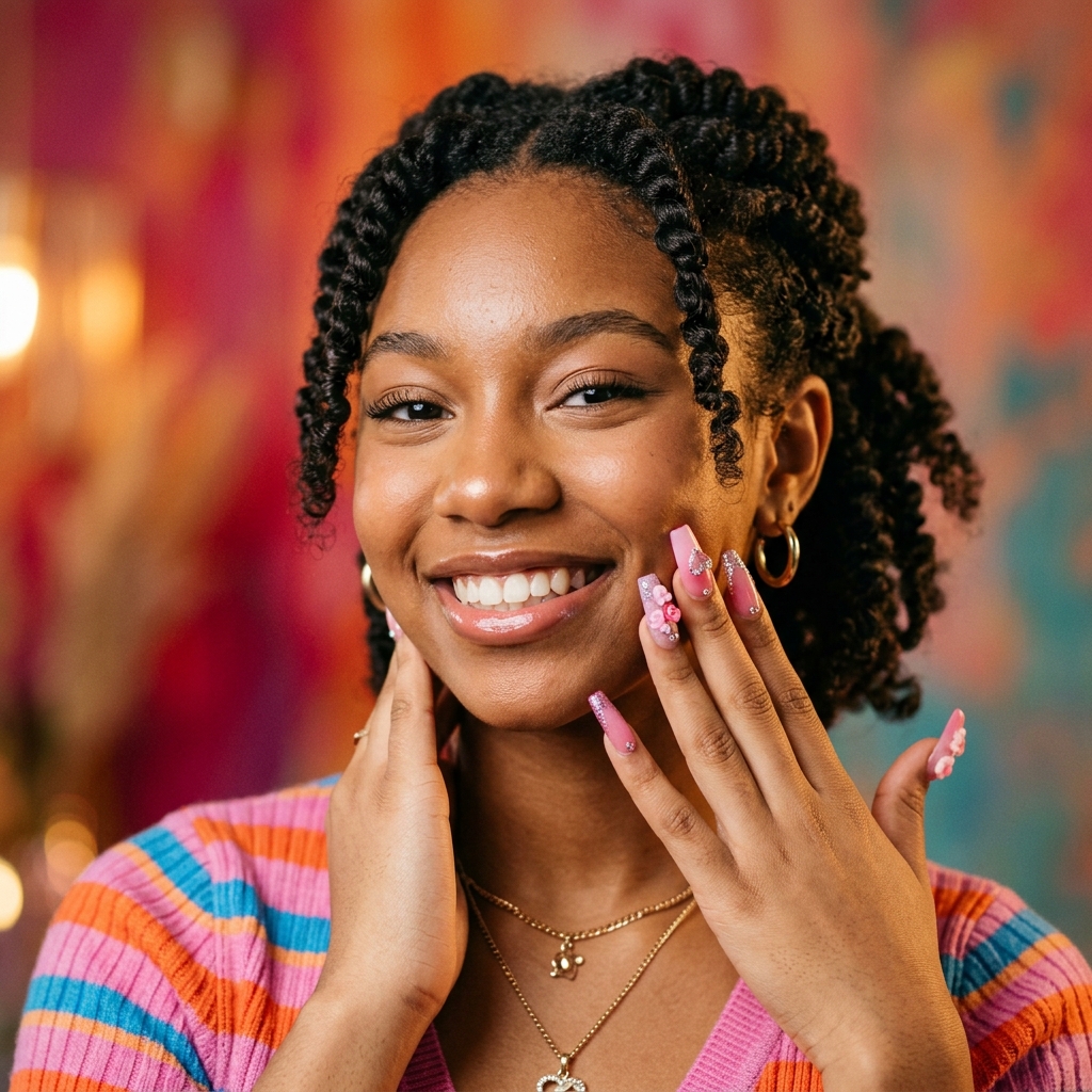 Nail art showcase